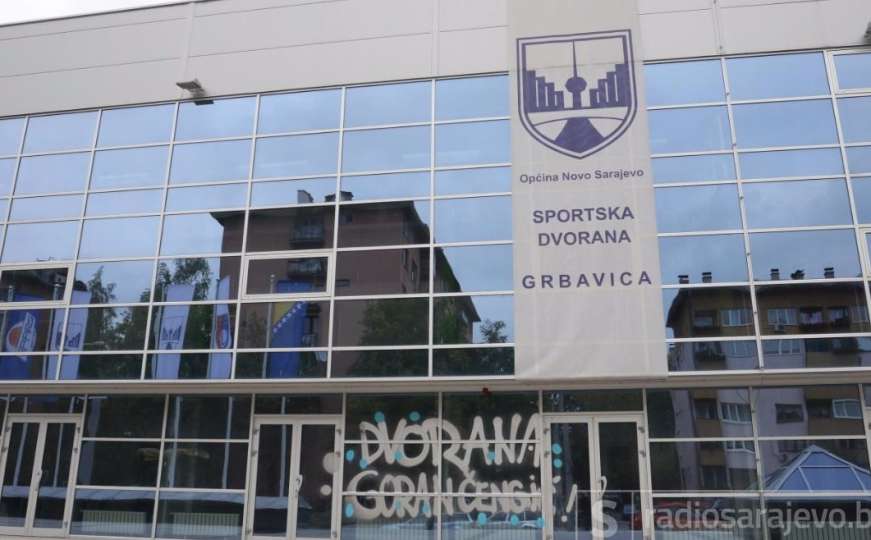 Osvanuo grafit na Grbavici: "Dvorana Gorana Čengića"